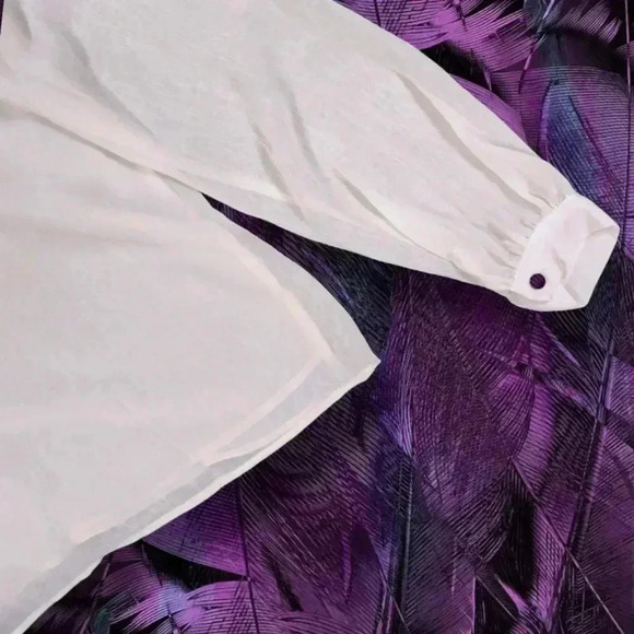 NWT ZARA RUFFLED BLOUSE - Picture 6 of 6